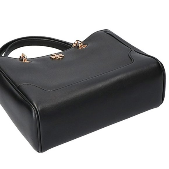 Tory Burch Carter Small Tote Black - Picture 6 of 9